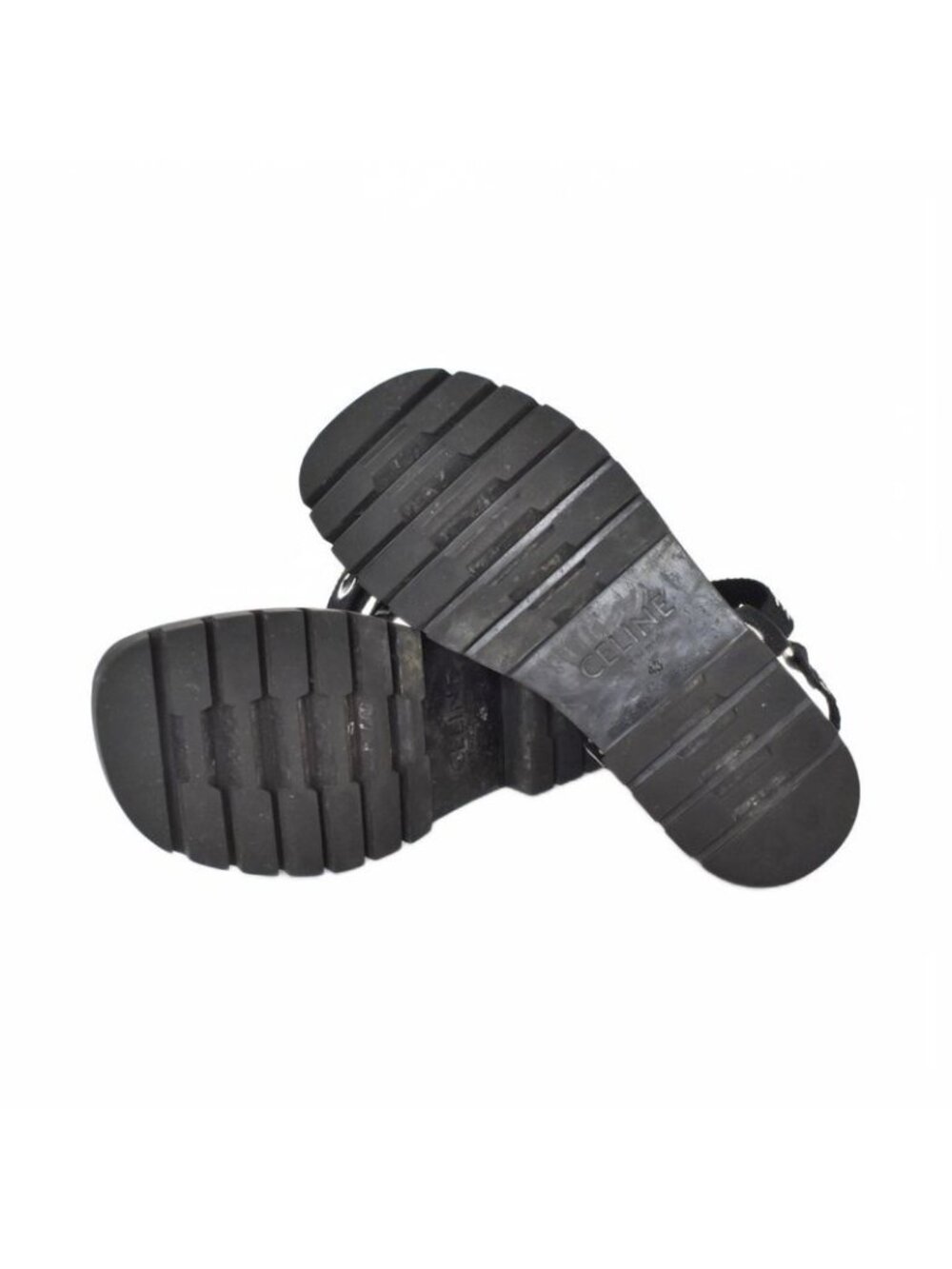 Celine Leo Strappy Sandal 43 Black - Picture 5 of 9